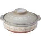 ショッピング三島 三陶 銀峯花三島7号深鍋 ガス火専用 取り寄せ商品