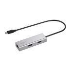 LUD-U3-CU101SV Giga соответствует USB-C подключение LAN адаптор ступица есть серебряный приобретенный товар 