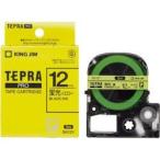 SK12Y цвет этикетка лента [ Tepra PRO]( флуоресценция желтый / чёрный знак /12mm ширина стандарт наличие =0
