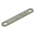 UボルトプレートZU 50A 1／4×2 1セット(10個入) 取り寄せ商品