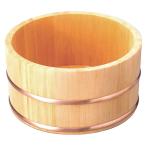 てまひま工房 さわら湯桶 銅タガ/丸