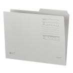 1/2 cut папка -( цвет *F модель ) A4 серый 1 комплект (10 шт. ) приобретенный товар 