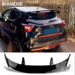 ショッピングネタバレ 【並行輸入品】日産 カーボン塗装スポイラー マイクラ 2017 2019 タイプ TE 車リアトランクウイング ABS 材料リペアアクセサリー