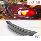 ショッピングネタバレ 【並行輸入品】マツダ スタイリングカーボンワイドボディ RB スタイルリアスポイラー R RB トランクウイング MX5 2001-2007 NB MK2 ミアータロードスター黒