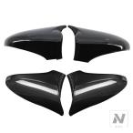 ショッピングIS 【並行輸入品】レクサス 2個 IS ES GS LS CT RC F スポーツカーボンアドオンサイドミラーカバーキャップ 8794A30E00B1 8791A30D10B1