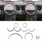 【並行輸入品】ミニクーパーハードトップR56クラブマンR55コンバーチブルR57用ダッシュボードエアベント/センターコンソールデコレーショントリムカバーカー