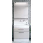 タカラスタンダード 洗面台 オンディーヌ 間口75cm ハイバックタイプ ホーロー洗面化粧台 ライトグレー