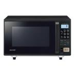 シャープ オーブンレンジ RE-F165-B ブラック 16L 1段調理 コンパクト