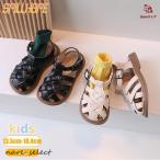 ストラップサンダル キッズサンダル 女の子 男の子 つま先ガード 痛くない 柔らかい 子供靴 春 夏 秋 編み込みサンダル ベルトサンダル おしゃれ 可愛い キッズ