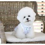 犬の服花柄犬服ストライプタンクトッ...