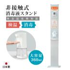 日本製 消毒液スタンド 消毒 オムロン社製 センサー搭載 非接触 サーマルセンサー 自動消毒噴霧 ディスペンサー aps-pk1700-xgdadr