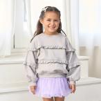 リセマイン(Lycee mine)【毛玉バイバイ裏起毛】【どちらが前でもOK】フリルフリルスウェット【35％OFF】【SALE】【O_30】【25AW】【SSSL】【ot】