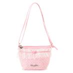 メゾピアノ(mezzo piano)チュールつき総レースショルダーバッグ【O_50】【outlet】