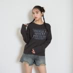 ラブトキシック(Lovetoxic)ロゴ刺しゅう長袖Tシャツ【SSSL】【O_50】【25SS】【restock15052025】