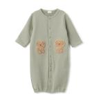 プティマイン(petit main)クマアップリケ2WAYオール【55％OFF】【SALE】【O_50】【outlet】【ot】