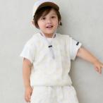 プティマイン(petit main)スクエア刺しゅうドッキング半袖Tシャツ【50％OFF】【SALE】【O_50】【outlet】