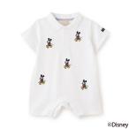 プティマイン(petit main)【Disney】刺しゅうポロカバーオール【50％OFF】【SALE】【O_50】【outlet】