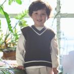 ショッピングsale petit main プティマイン(petit main)【ウォッシャブル】ニットベストセット【19％OFF】【SALE】【O_29】【25AW】【SSSL】【outlet】【ot】