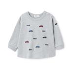 ショッピングsale petit main プティマイン(petit main)【POLO BCS】モチーフ刺繍長袖Tシャツ【30％OFF】【SALE】【O_30】【25AW】【SSSL】【outlet】【ot】