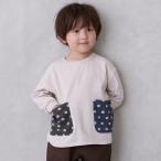 プティマイン(petit main)【オーガニック】ポケット長袖Tシャツ【30％OFF】【SALE】【SSSL】【O_30】【25AW】