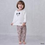 ショッピングsale petit main プティマイン(petit main)【Disney】スムース長袖パジャマ【20％OFF】【SALE】【SSSL】【O_29】【25AW】