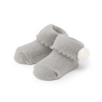 プティマイン(petit main)ポンポンつきソックス【30％OFF】【SALE】【SSSL】【O_30】【25AW】