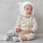 ショッピングsale petit main プティマイン(petit main)もこもこクマサロペセット【15％OFF】【SALE】【O_29】【25AW】【SSSL】【outlet】【ot】