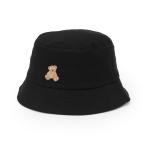 プティマイン(petit main)くま刺しゅうバケットハット【50％OFF】【SALE】【SSSL】【O_50】【25AW】