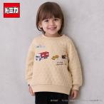 プティマイン(petit main)【TOMICA】キルティングトレーナー【awdaily】【20％OFF】【SALE】【SSSL】【O_29】【25AW】