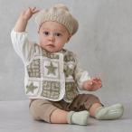 プティマイン(petit main)クロシェベストつきカバーオール【30％OFF】【SALE】【O_30】【25AW】【SSSL】