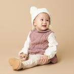 プティマイン(petit main)ニット切り替えTシャツ×パンツセット【O_30】【AWSL】