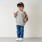 プティマイン(petit main)【リンク】デニムストレートパンツ【55％OFF】【SALE】【O_50】【outlet】【ot】