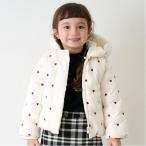 プティマイン(petit main)【リンク】ハート刺しゅう中綿ジャケット【50％OFF】【SALE】【O_40】【outlet】【ot】