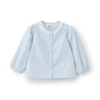 プティマイン(petit main)【POLO BCS】衿レースブラウス【50％OFF】【SALE】【O_50】【outlet】