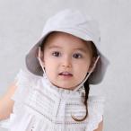 プティマイン(petit main)【遮熱】日除けつきスカラップハット【SS_functional】【coolsummer】【50％OFF】【SALE】【O_50】【25SS】【SSSL】