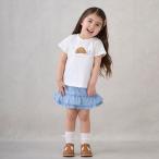 プティマイン(petit main)'【リンク】パールデニムスカパン(キッズ)'【37％OFF】【SALE】【O_30】【outlet】【ot】