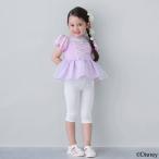プティマイン(petit main)【Disney】バックフリル7分丈レギンス【50％OFF】【SALE】【O_50】【outlet】
