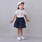 プティマイン(petit main)【GOODPRICE】柄フリルスカート【seasonoff01】【60％OFF】【SALE】【O_60】【25AW】