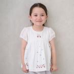 プティマイン(petit main)【リンク】いちご刺しゅうパフチュニック(キッズ)【40％OFF】【SALE】【O_40】【outlet】