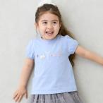 プティマイン(petit main)【接触冷感】バレエモチーフTシャツ【seasonoff01】【60％OFF】【SALE】【O_60】【25AW】