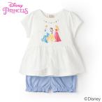 プティマイン(petit main)【Disney】ペプラムパジャマ【60％OFF】【SALE】【SSSL】【O_60】【25SS】