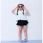 プティマイン(petit main)【SWIM】ハートパフスリーブタンキニ【50％OFF】【SALE】【O_50】【outlet】