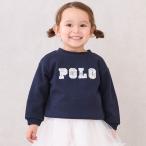ショッピングsale petit main プティマイン リアン(petit main LIEN)【POLO BCS】ロゴアップリケ長T【20％OFF】【SALE】【SSSL】【O_29】【25AW】