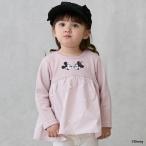 プティマイン(petit main)【Disney】【リンク】ドッキング長袖チュニック【25AWDisney01】【20％OFF】【SALE】【SSSL】【O_29】【25AW】