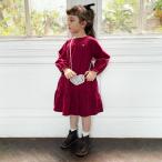 ショッピングsale petit main プティマイン(petit main)コーデュロイティアードワンピース【40％OFF】【SALE】【O_40】【25AW】【SSSL】【awdaily】