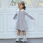 プティマイン(petit main)【バレエ】前あき衿ワンピース【25ballet】【30％OFF】【SALE】【SSSL】【O_30】【25AW】