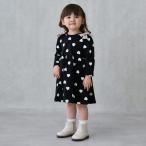 プティマイン(petit main)【GOODPRICE】柄リボンカットワンピース【50％OFF】【SALE】【SSSL】【O_50】【25AW】