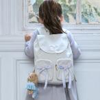 プティマイン(petit main)【バレエ】ポケットリボンリュック【awdaily】【25ballet】【30％OFF】【SALE】【SSSL】【O_30】【25AW】