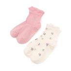 ショッピングsale petit main プティマイン(petit main)さくらんぼソックス2P【20％OFF】【SALE】【SSSL】【O_29】【25AW】