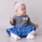 ショッピングsale petit main プティマイン(petit main)【リンク】衿つきバルーンSKロンパース【50％OFF】【SALE】【SSSL】【O_50】【25AW】